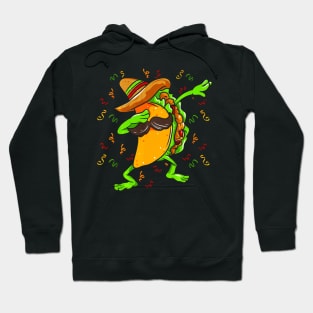 Dabbing Taco Cinco de Mayo Mexican Fiesta Food Hoodie